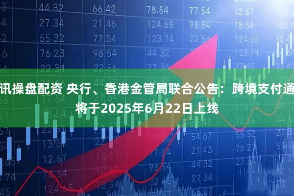 讯操盘配资 央行、香港金管局联合公告：跨境支付通将于2025年6月22日上线