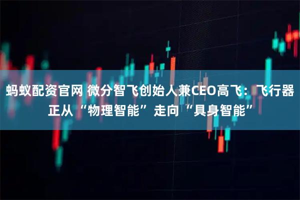 蚂蚁配资官网 微分智飞创始人兼CEO高飞：飞行器正从 “物理智能” 走向 “具身智能”
