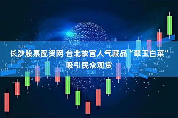 长沙股票配资网 台北故宫人气藏品“翠玉白菜”吸引民众观赏